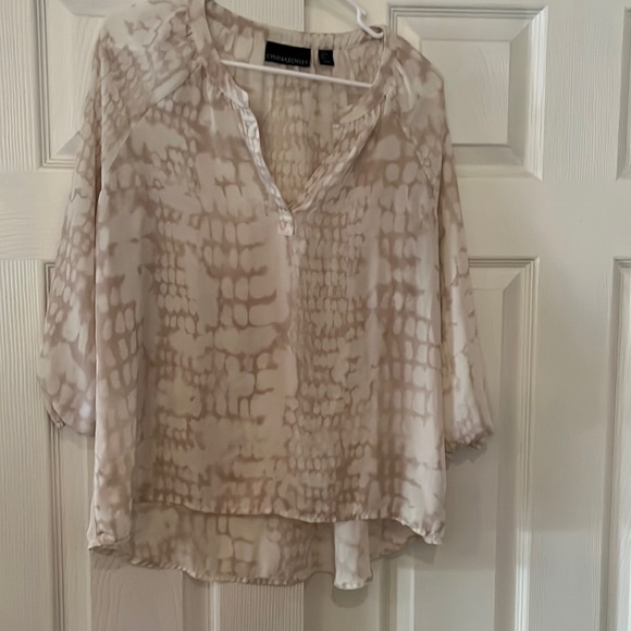 Cyntia rowley blouse animal print S - Picture 1 of 4